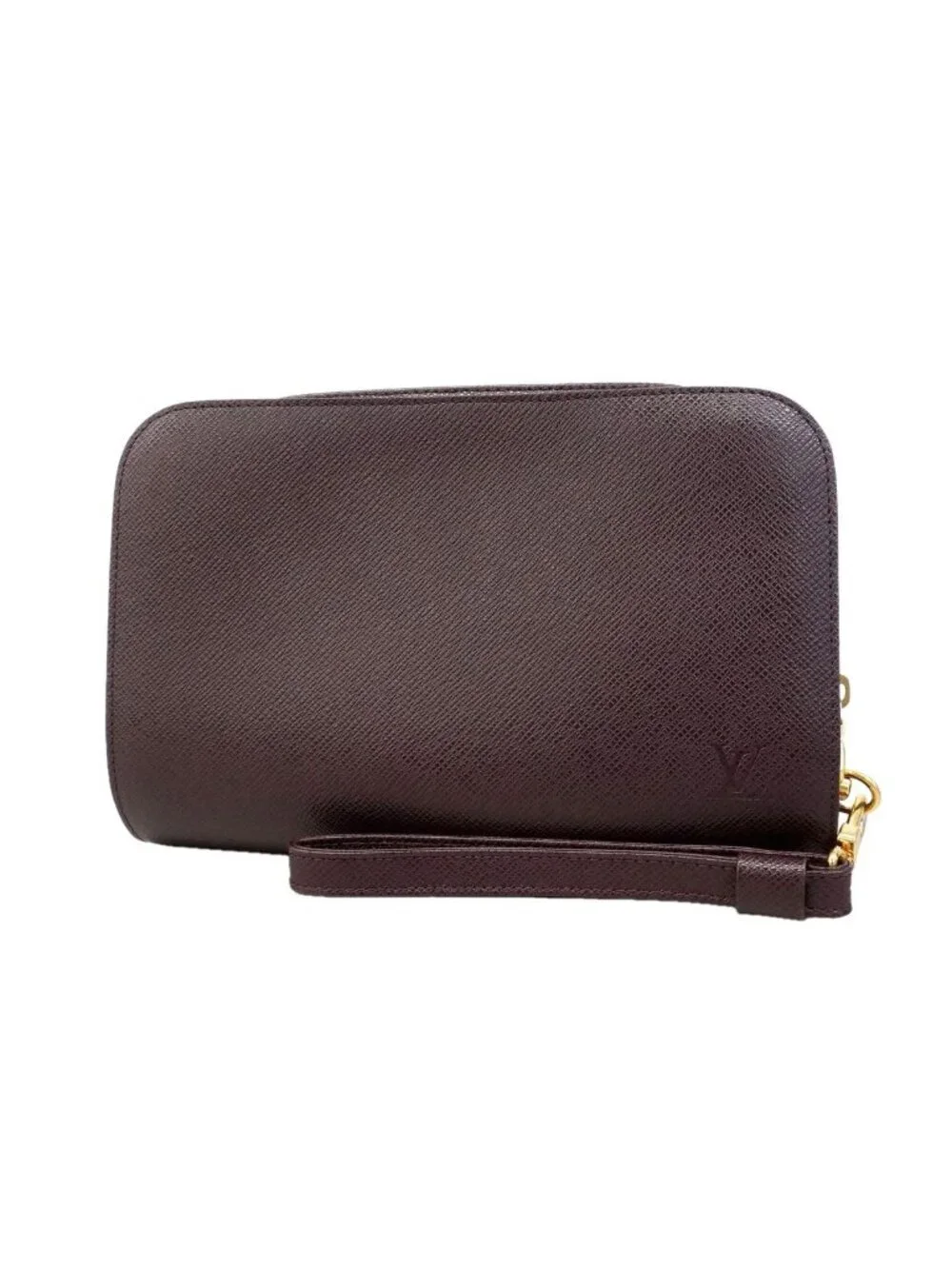Louis Vuitton Clutch Taiga Baikal Acajou
